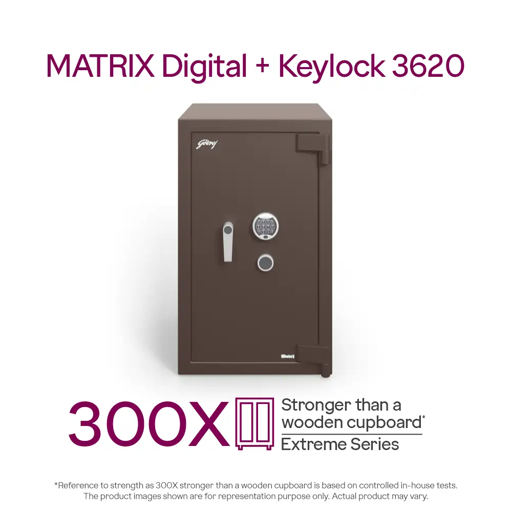 Godrej Matrix 3620 V7 (215L) EL+KL Coffee Home Locker 